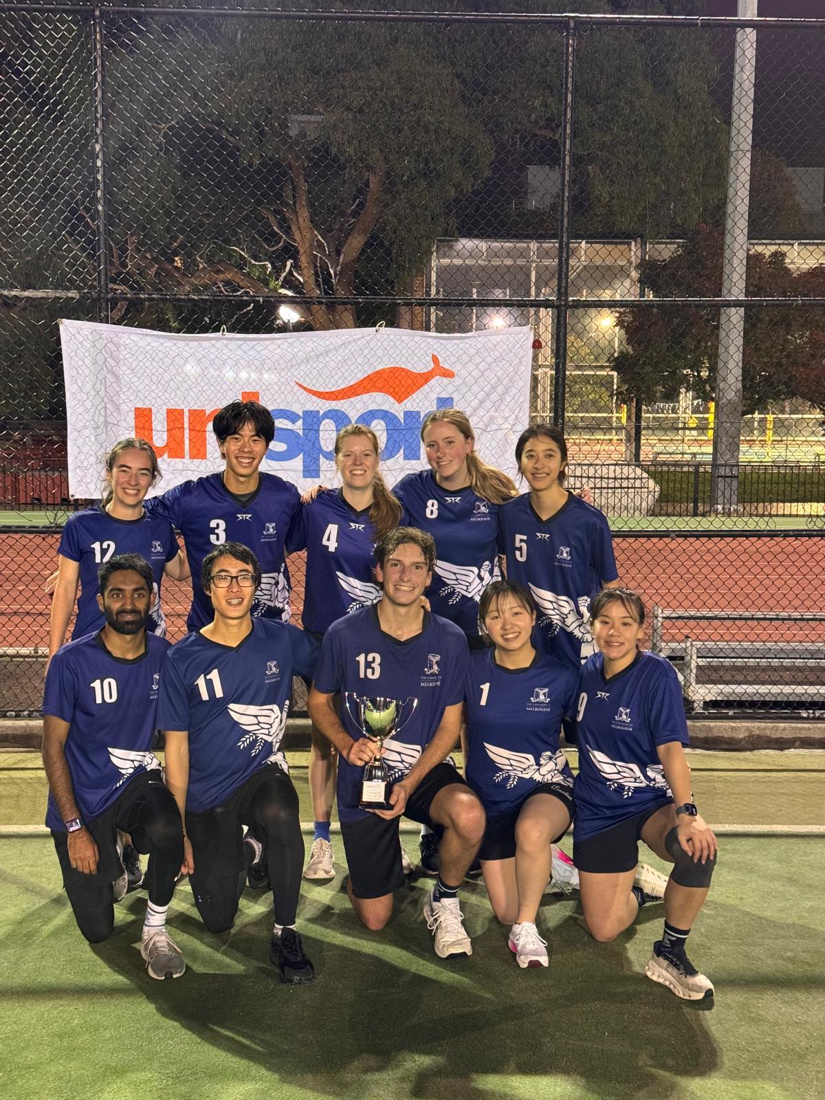 Melbourne Uni winners 2026
